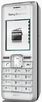 Sony Ericsson K220i Frost White