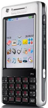 Sony Ericsson P1i Silver Black