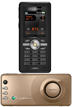 Sony Ericsson R300 Radio Antique Copper