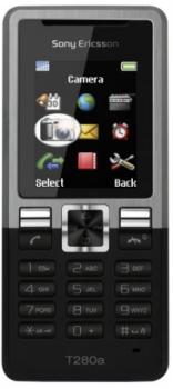 Sony Ericsson T280i Silver on Black