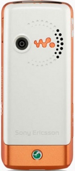 Sony Ericsson W200i White orange