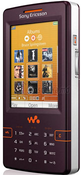 Sony Ericsson W950i Mystic Purple