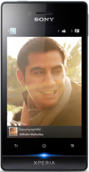 Sony Xperia Miro ST23i Black Sony Xperia Miro ST23i Black