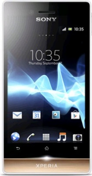 Sony Xperia Miro ST23i White-Gold