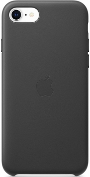 Husa pentru iPhone SE 2020 Apple Leather Black Husa pentru iPhone SE 2020 Apple Leather Black