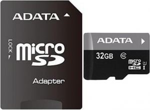 Adata Premier 32GB MicroSD Card + SD Adapter