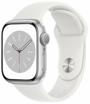 Apple Watch 8 Silver Aluminum Case 41mm