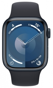 Apple Watch 9 41mm Midnight Sport Band LTE M/L