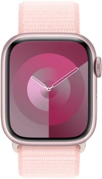 Apple Watch 9 Pink Sport Loop 41mm