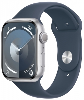 Apple Watch 9 Silver Sport Band 41mm M/L