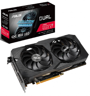 Asus Radeon RX5500 8GB GDDR6 Dual EVO OC