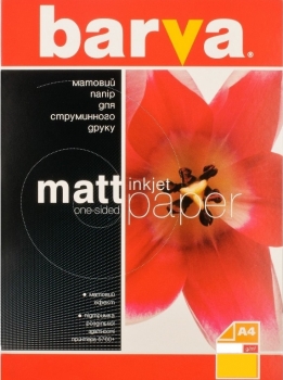 Barva Matt Inkjet Photo Paper A4 50p