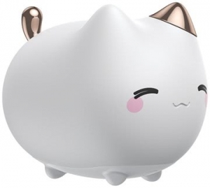 Baseus Cute Series Kitty Silicone Night Light White