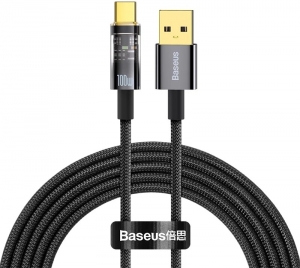 Baseus USB-A to Type-C 100W 2m Black Baseus USB-A to Type-C 100W 2m Black