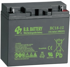 B.B. Battery 12V / 18AH