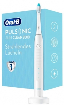 Braun Oral-B Pulsonic Slim Clean 2000 White