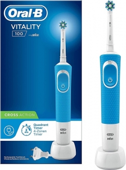 Braun Vitality 100 Cross Action Blue