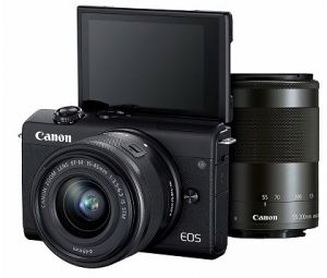 Canon EOS M200+15-45 IS STM+55-200 IS STM Black