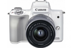 Canon EOS M50 Mark II+15-45 f/3.5-6.3 IS STM White Canon EOS M50 Mark II+15-45 f/3.5-6.3 IS STM White