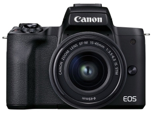 Canon EOS M50 Mark II+EF-M 15-45mm f/3.5-6.3 IS STM & EF-M 55-200mm f/4.5-6.3 IS STM KIT