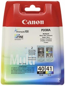 Canon Multi Pack PG-40 & CL-41 Canon Multi Pack PG-40 & CL-41