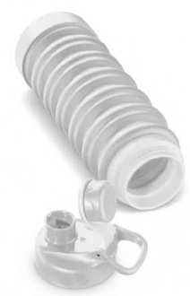 Cellular Collapsible Bottle Gray