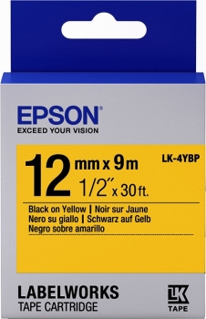 Epson LK4YBP Black/Yellow
