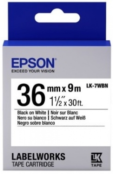 Epson LK7WBN Black/White