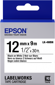 Epson LK-4WBN Black/White