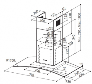 Faber Ray SRM LED X/V A60