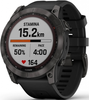 Garmin Fenix 7X Sapphire Solar Carbon Gray