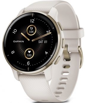 Garmin Venu 2 Plus Ivory/Cream Gold