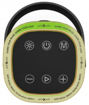 Gembird SPK-BT-LED-06 Black