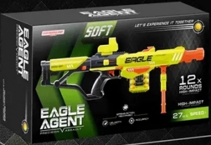 Gemsum Foam Blaster Round Ball Gun AR Gemsum Foam Blaster Round Ball Gun AR