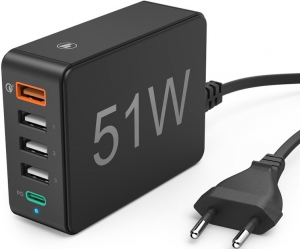 Hama 5 Ports Quick Charger 51W