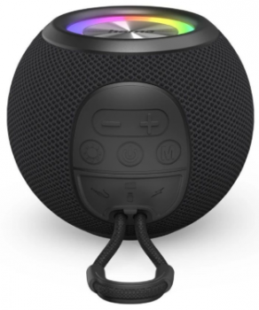 Hama Ball Shape Speaker Black