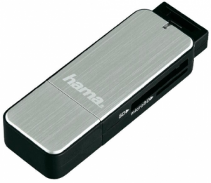 Hama USB 3.0 Card Reader Silver