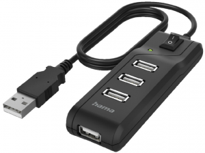 Hoco USB Hub 4 Ports On/Off Switch