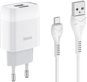 Hoco C73A + MicroUSB Cable White