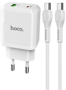 Hoco C80A + Type-C Cable White