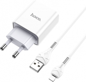 Hoco C81A + Lighting Cable White