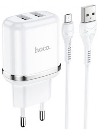Hoco N4 + MicroUSB Cable White