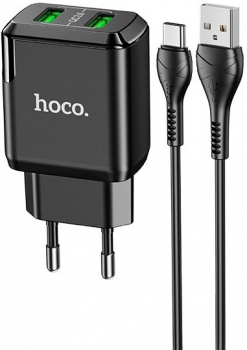Hoco N6 + Type-C Cable Black