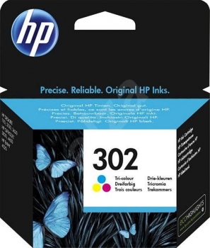 HP 302 Tri-color