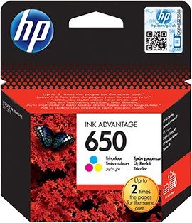 HP 650 Tri-Colour
