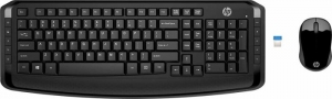 HP Wireless Keyboard and Mouse 300 Black