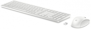HP Keyboard and Mouse 650 White