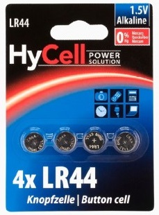 HyCell 4xLR44 Alcaline