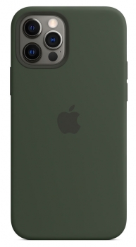 Чехол для iPhone 12 Pro Max Apple Silicone Cypress Green