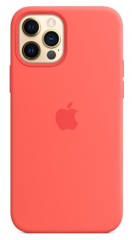 Husa pentru iPhone 12 Pro Apple Silicone Pink Citrus
